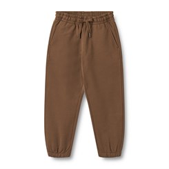 Wheat sweatpants Cruz - Coffee bean